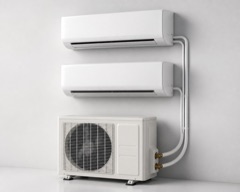 Sistema multisplit para varias habitaciones
