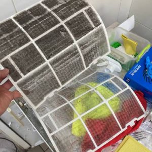 Filtros después de la limpieza